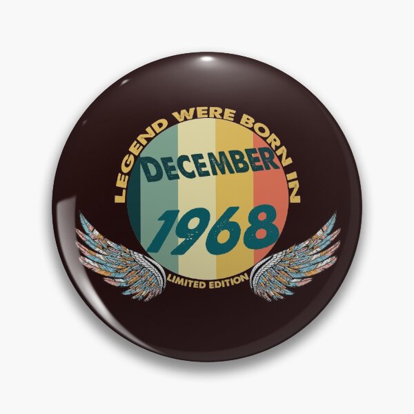 Item preview,   Legends were Born In December 1968, Classic T-Shirt designed and sold by BUTTER7FLY.