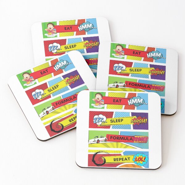 Item preview, eat sleep formula repeat designed and sold by YANAY-FASHION.