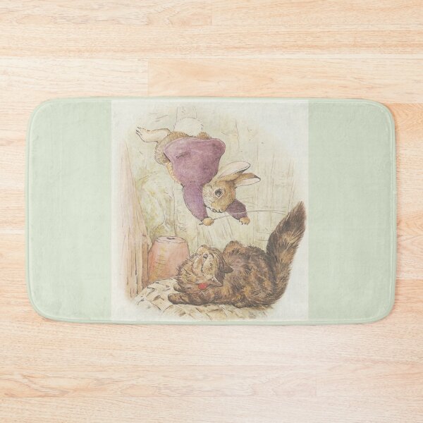 Item preview, Beatrix Potter Benjamin Bunny and Cat Illustration  designed and sold by Pinkmagenta.
