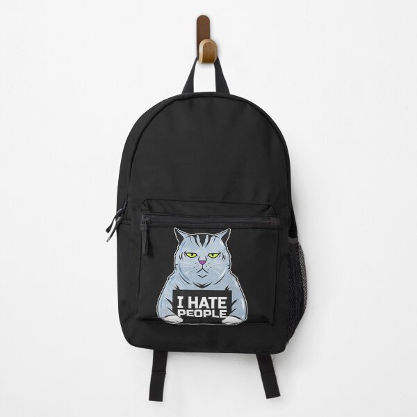Item preview, I Hate People Funny Bored Cat designed and sold by Christmas222.
