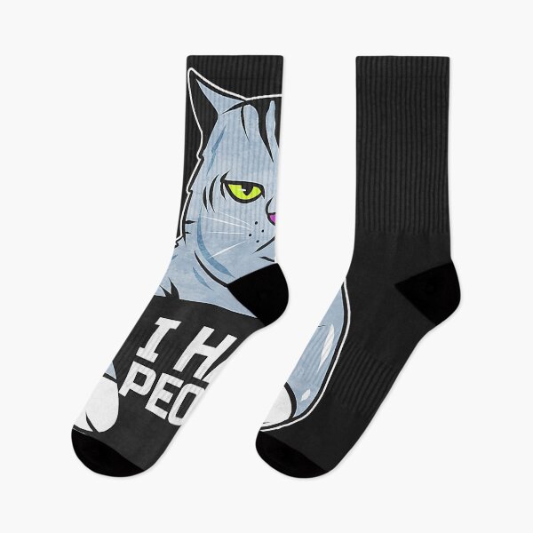 Item preview,  I Hate People Funny Bored Cat designed and sold by Christmas222.
