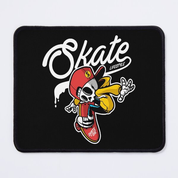 Item preview, Skull Art  Digital Style Bone Skate Or Die designed and sold by AEGMEDIA.