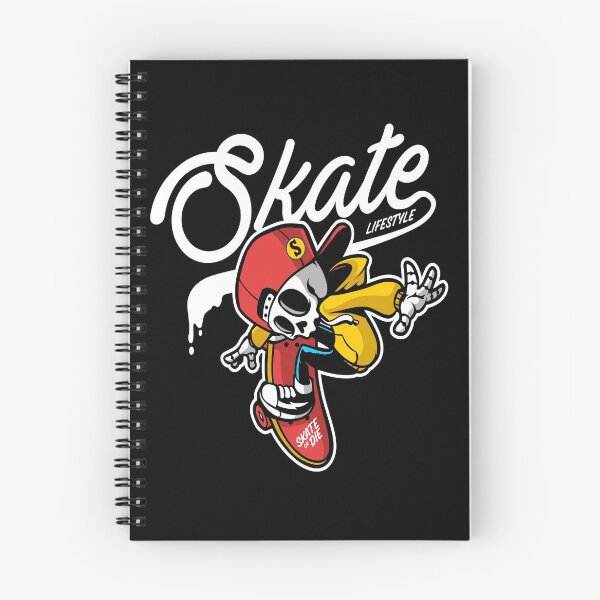 Item preview, Skull Art  Digital Style Bone Skate Or Die designed and sold by AEGMEDIA.