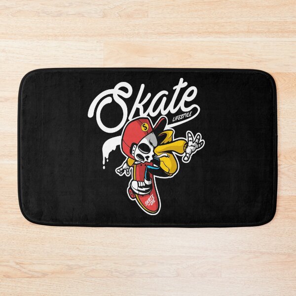 Item preview, Skull Art  Digital Style Bone Skate Or Die designed and sold by AEGMEDIA.