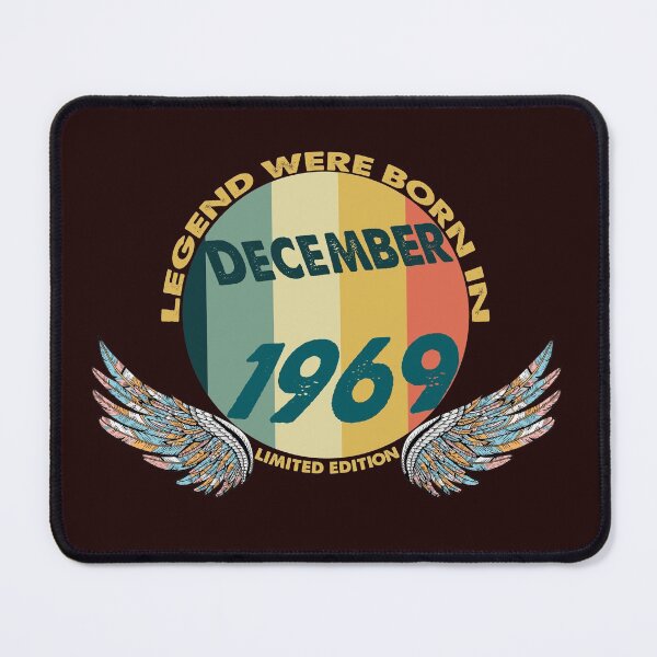 Item preview, Legends were Born In December 1969, Classic T-Shirt designed and sold by BUTTER7FLY.