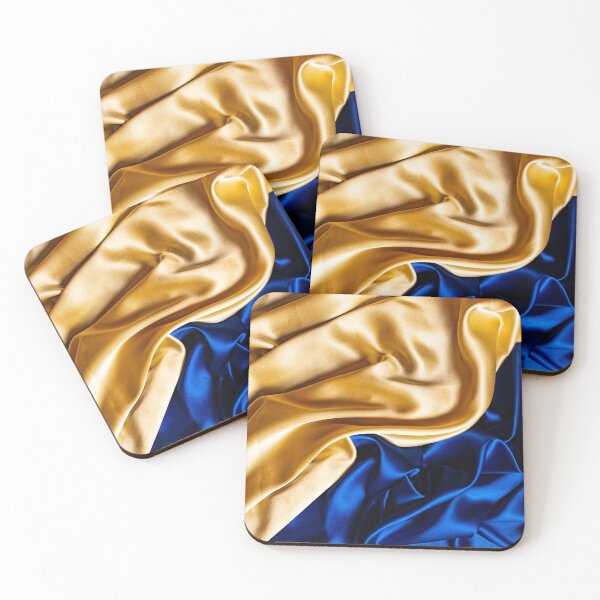 Item preview, Blue and gold and silky design patterns designed and sold by johnrk.