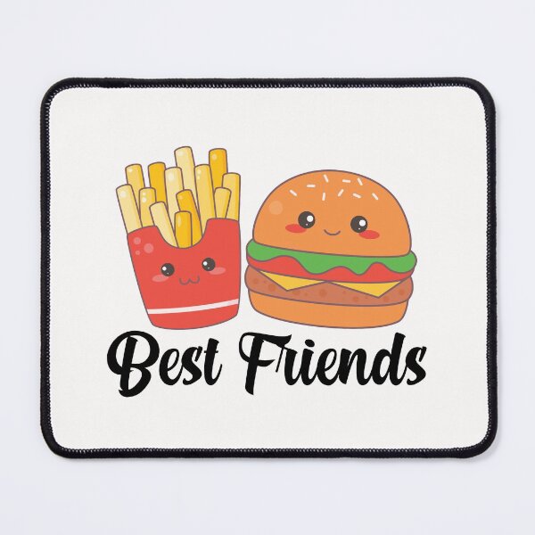 Item preview, Burger and Fries Best Freinds designed and sold by AEOPIN.