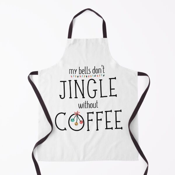 Item preview, My Bells Don't Jingle Without Coffee designed and sold by introvertswear.