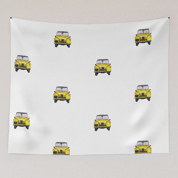 Item preview, Tilly The Yellow Land Rover designed and sold by diddlysquatsart.