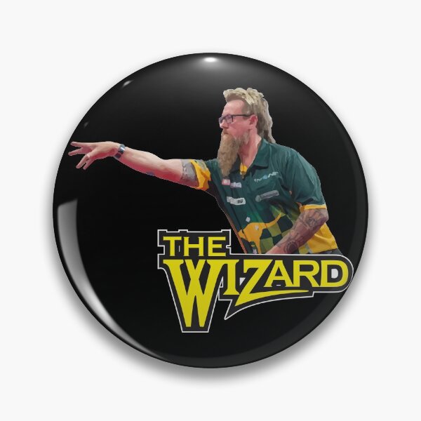 Item preview, Simon whitlock the wizard throwing designed and sold by FlawlessCheese.