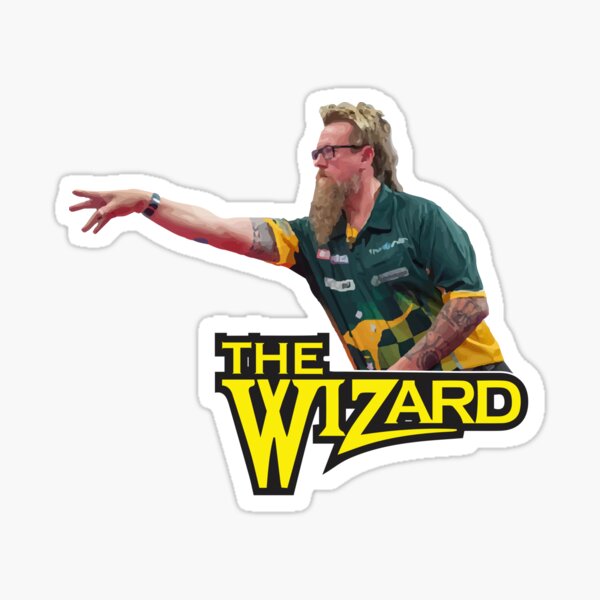 Item preview, Simon whitlock the wizard throwing designed and sold by FlawlessCheese.