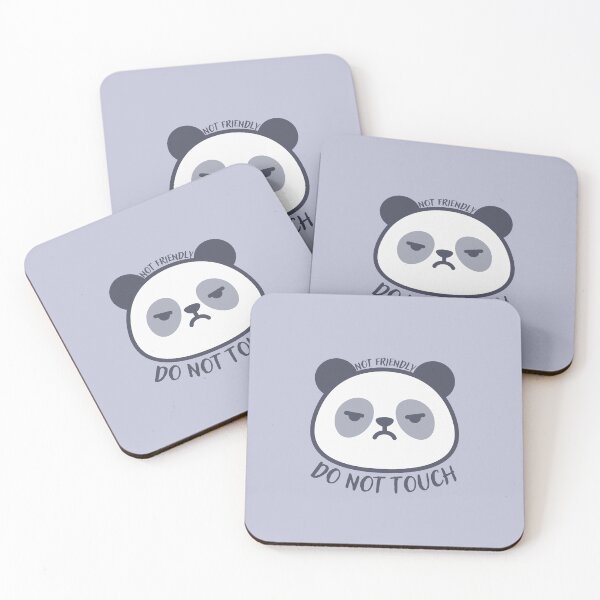 Item preview, Not friendly panda Do not touch designed and sold by Marharyta Ushakova.