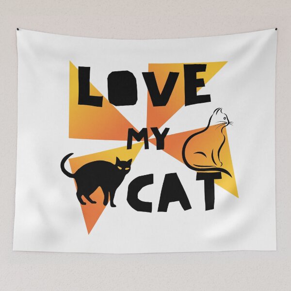 Item preview, Love my KITTY CAT designed and sold by BronikowskiART.