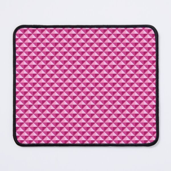 Item preview, Flamingo Pink Enamel Look Studded Grid designed and sold by Marymarice.
