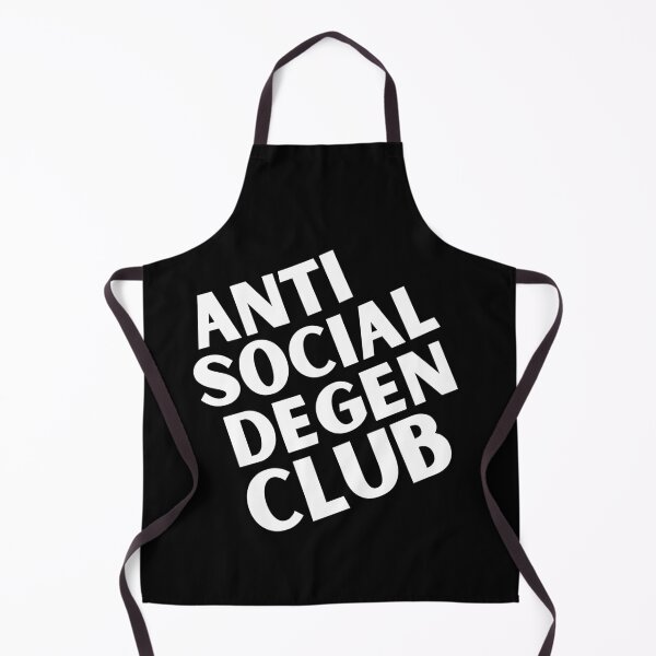 Item preview, Anti Social Degen Club - Funny NFT Humor, Degenerate designed and sold by nft-millionaire.