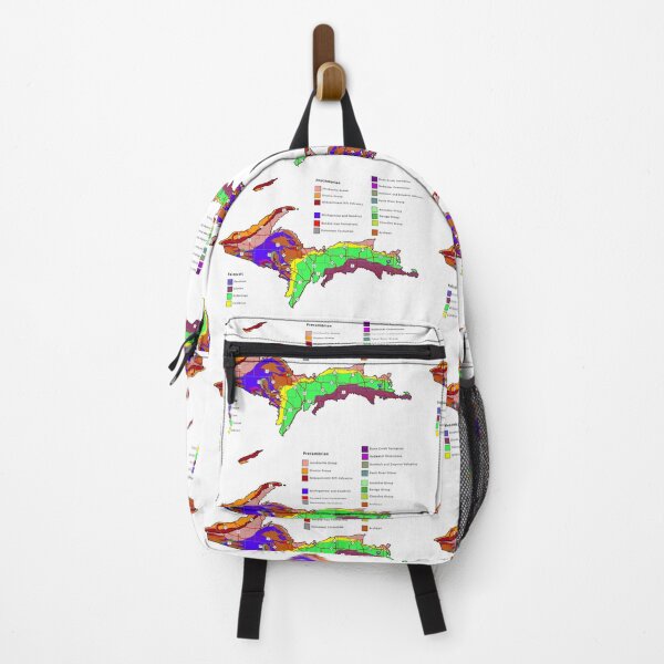 Item preview, Bedrock geology Upper Peninsula Michigan designed and sold by EzrasTrinkets.
