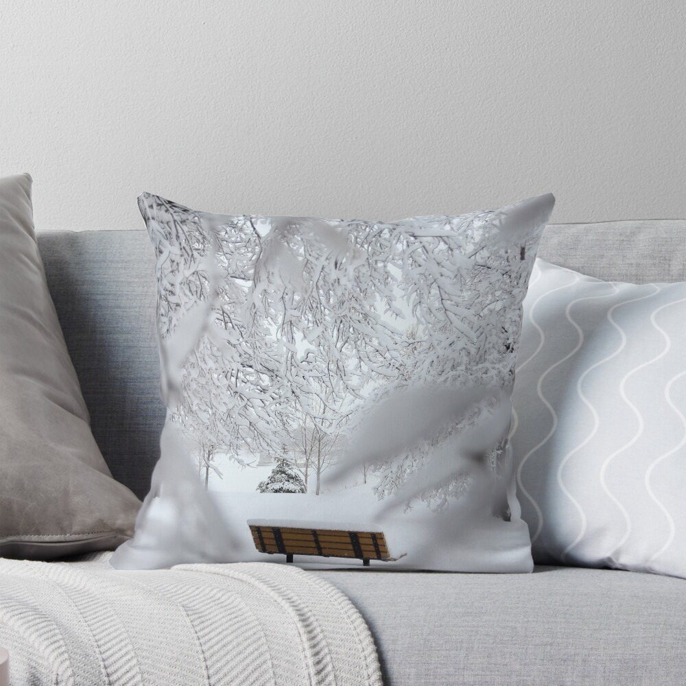 Item preview, Throw Pillow designed and sold by Cursed-Creative.