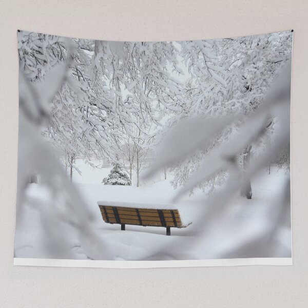 Item preview, Snow Bench designed and sold by Cursed-Creative.