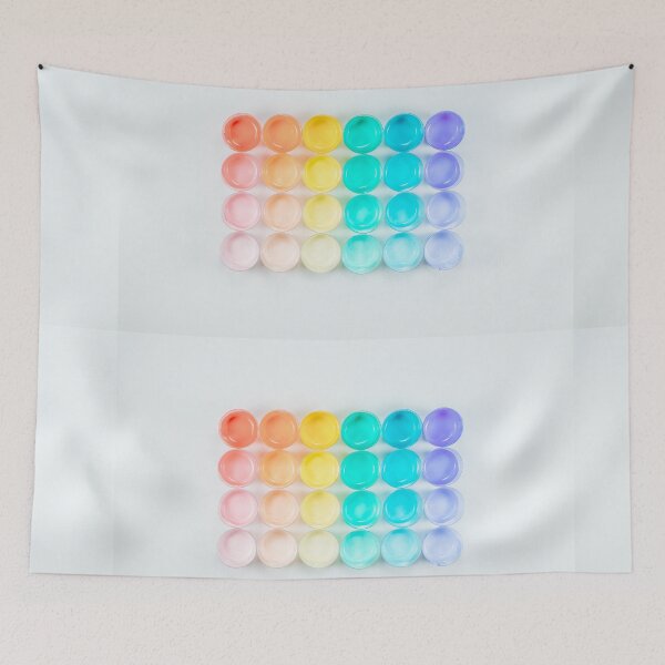 Item preview, Colorful Rainbow Paint  designed and sold by newburyboutique.