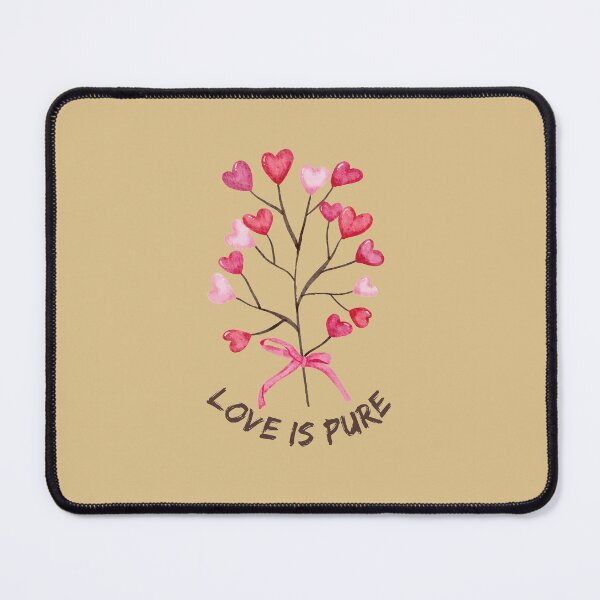 Item preview, love is pure - admire forever designed and sold by PastaPrint.