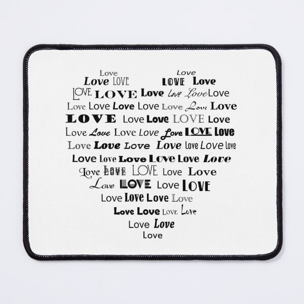 Item preview, Heart Shaped Word Cloud, Black on Coral Pink designed and sold by Marymarice.