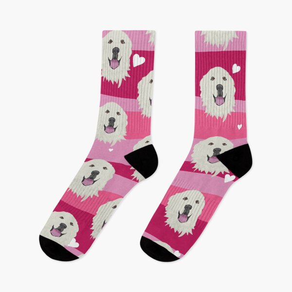 Item preview, Valentines Day Great Pyrenees Pattern  designed and sold by KantstandyaC.