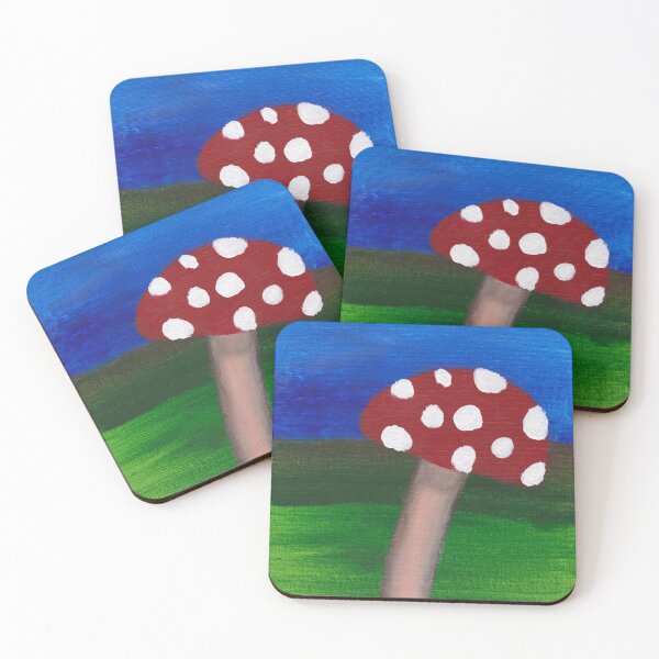 Item preview, Spotted red mushroom designed and sold by Chrismhen.