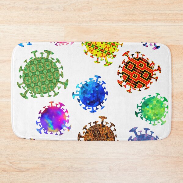 Item preview, Colorful Virus Mutations Pattern designed and sold by Sebastian Grafmann.
