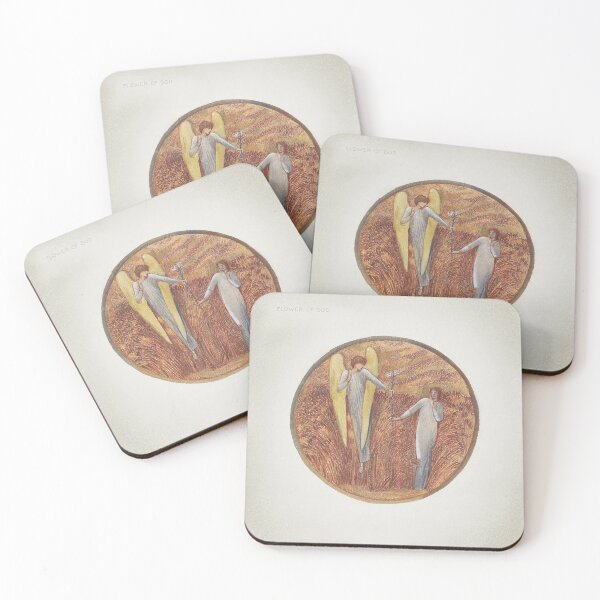 Item preview, Flower Of God Sir Edward Burne Jones painting designed and sold by UsedToBeStatue.