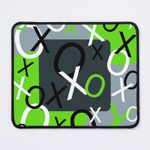 Item preview, X and O (green) designed and sold by SA-DEZIGNS.