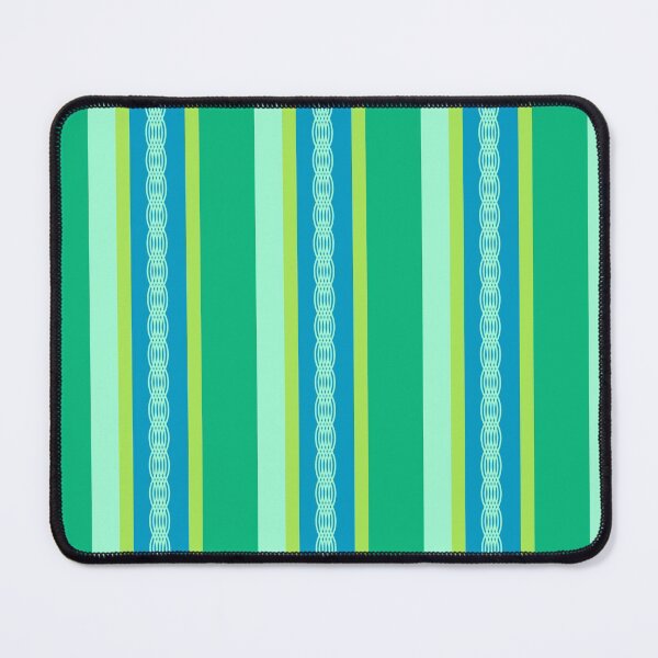 Item preview, Mid-Century Awning Stripes, Jade Green designed and sold by Marymarice.
