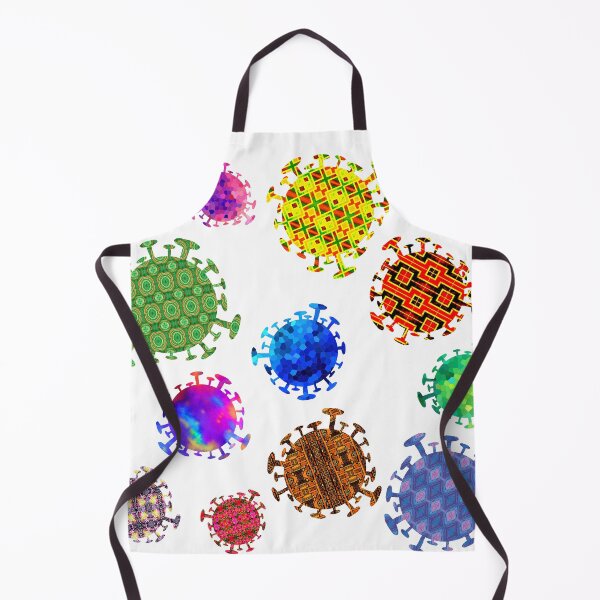 Item preview, Colorful Virus Mutations Pattern designed and sold by Sebastian Grafmann.
