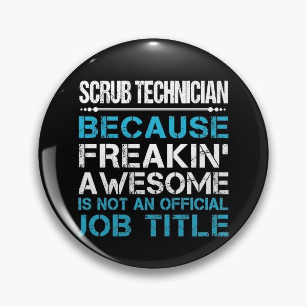Item preview, Scrub Technician T Shirt - Freaking Awesome Job Gift Item Tee designed and sold by oetate4774.