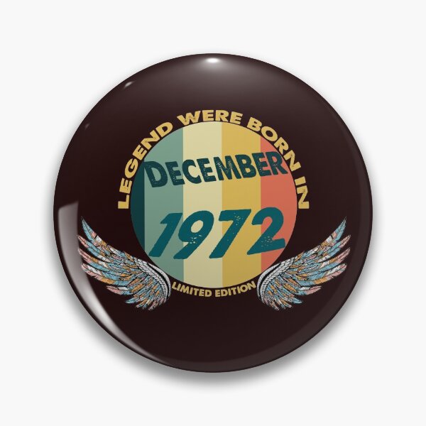 Item preview,   Legends were Born In December 1972, Classic T-Shirt designed and sold by BUTTER7FLY.
