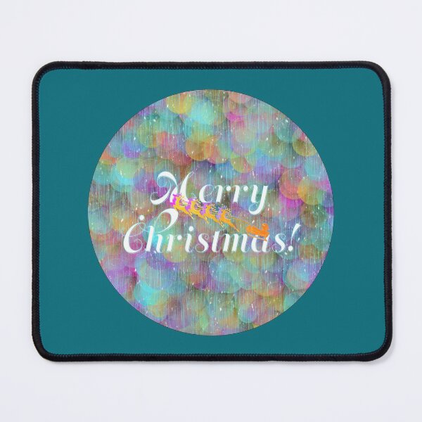 Item preview, It's beginning to look... (teal&purple with snow version) designed and sold by SilverOutlining.