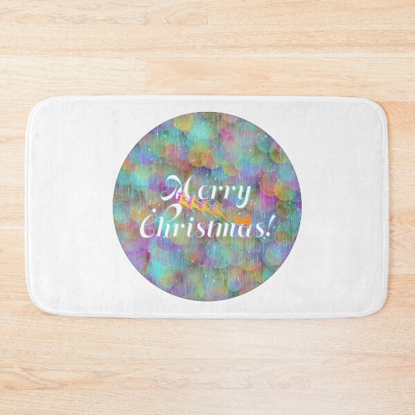 Item preview, It's beginning to look... (teal&purple with snow version) designed and sold by SilverOutlining.