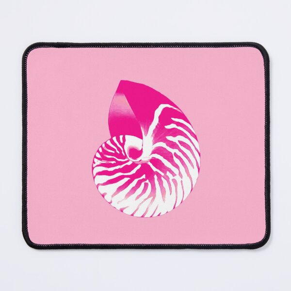Item preview, Nautilus Shell, Fuchsia Pink and White designed and sold by Marymarice.