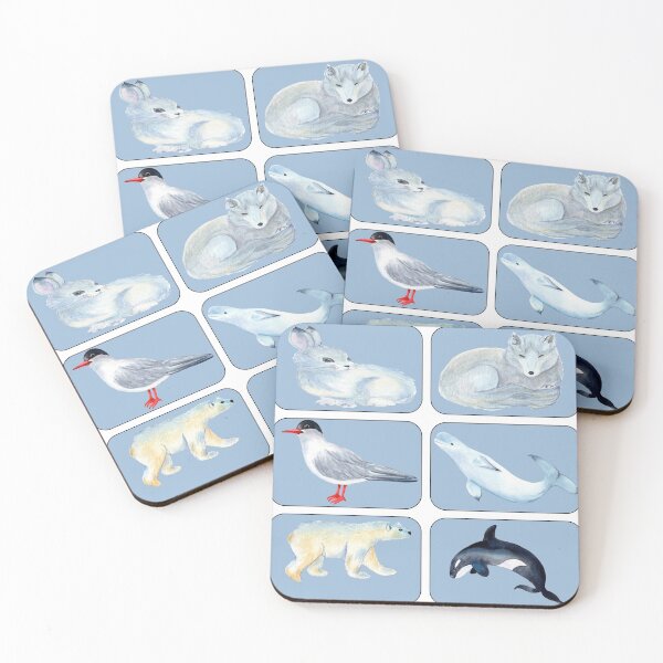 Item preview, Arctic Animals Sticker  designed and sold by davidmurtagh.