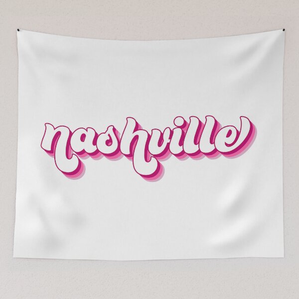 Item preview, Nashville Pink Retro  designed and sold by AllVibesWelcome.