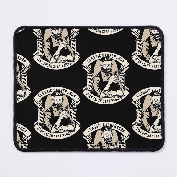 Item preview, Classic Vintage Barbershop. Stay fresh stay handsome designed and sold by BeeMeCreative.
