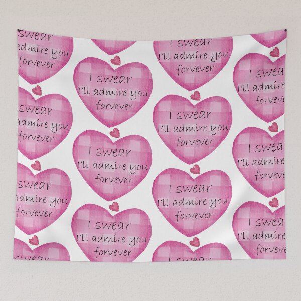 Item preview, admire forever hot heart designed and sold by PastaPrint.