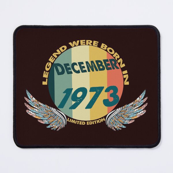 Item preview, Legends were Born In December 1973, Classic T-Shirt designed and sold by BUTTER7FLY.