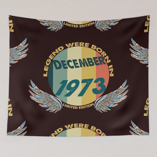 Item preview,  Legends were Born In December 1973, Classic T-Shirt designed and sold by BUTTER7FLY.