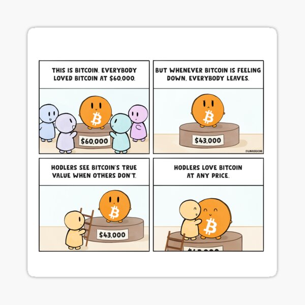 Always Be HODLing Sticker