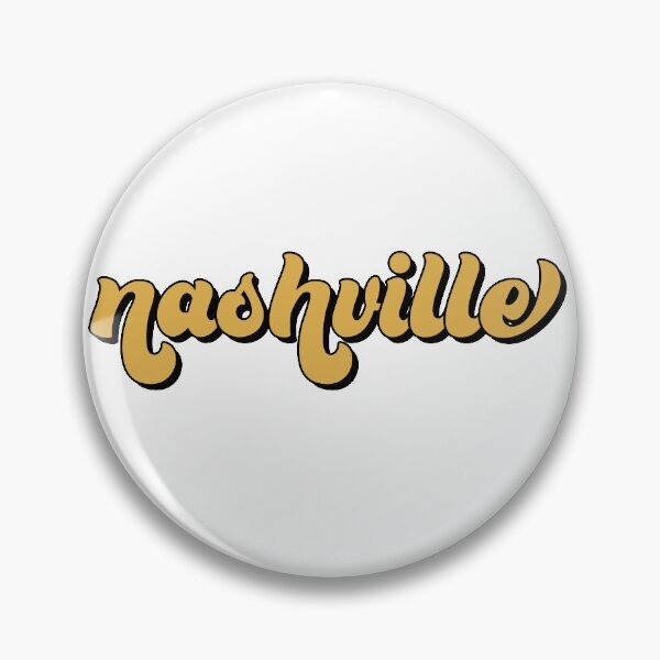 Item preview, Black and Gold Retro Nashville designed and sold by AllVibesWelcome.