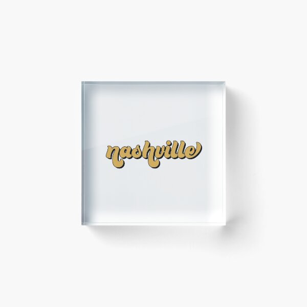 Item preview, Black and Gold Retro Nashville designed and sold by AllVibesWelcome.