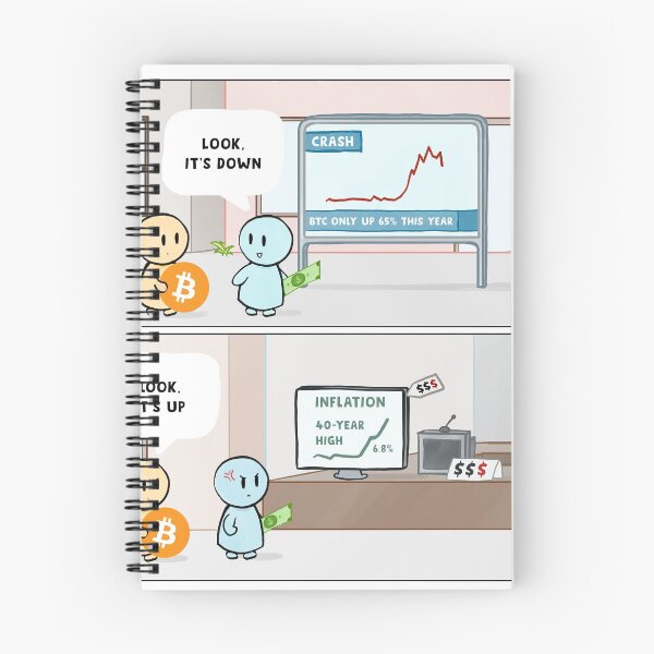 Item preview, Short-Term Volatility > Long-Term Debasement designed and sold by TheLittleHODLer.