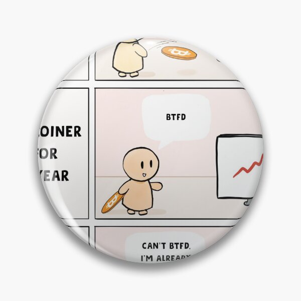 Item preview, The Stages of HODLing designed and sold by TheLittleHODLer.