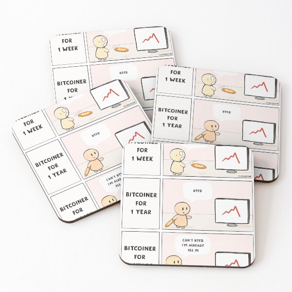 Item preview, The Stages of HODLing designed and sold by TheLittleHODLer.