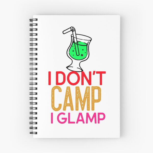 Item preview, I DON'T CAMP I GLAMP FUNNY CAMPING T-SHIRT designed and sold by BestCoolStuff.
